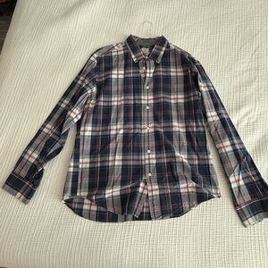 J Crew Long Sleeve Flannel Button Down